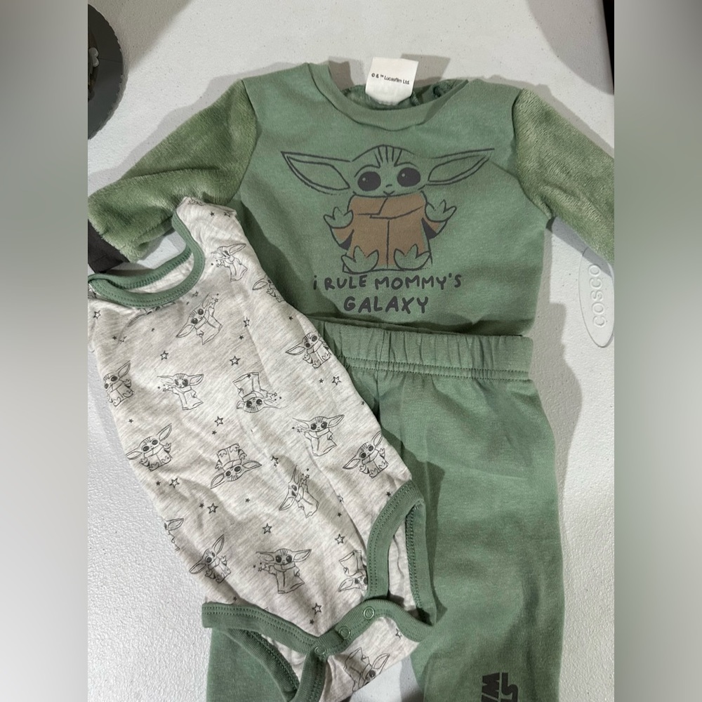 Grogu 3 piece outfit